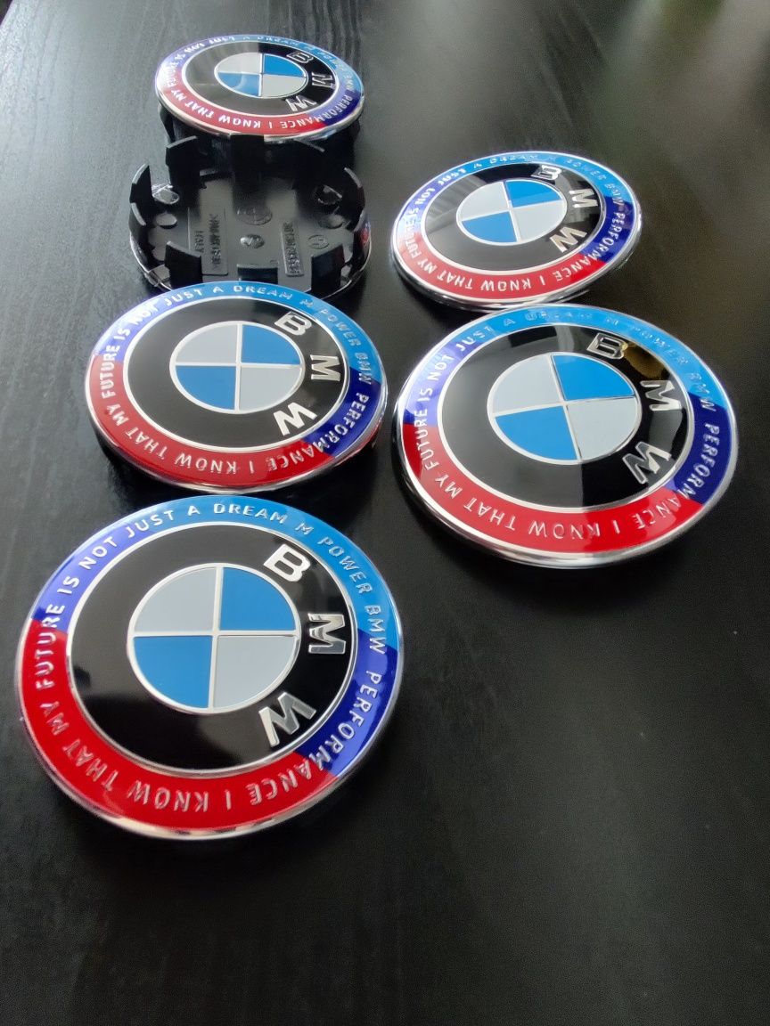 Emblema Logo Bmw Model Aniversar Capota Portbagaj Jante Volan 50th