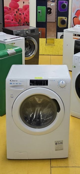 Mașină de spălat Candy 1400 rpm, 1600W, clasă IPX4