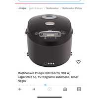 Multicooker philips negru 15 programe automate