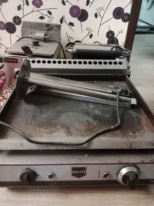 Электрическая жарочная, аппарат для котлета