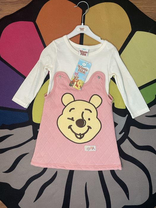 Bluza+un fel de salopeta 9-12 luni , noua