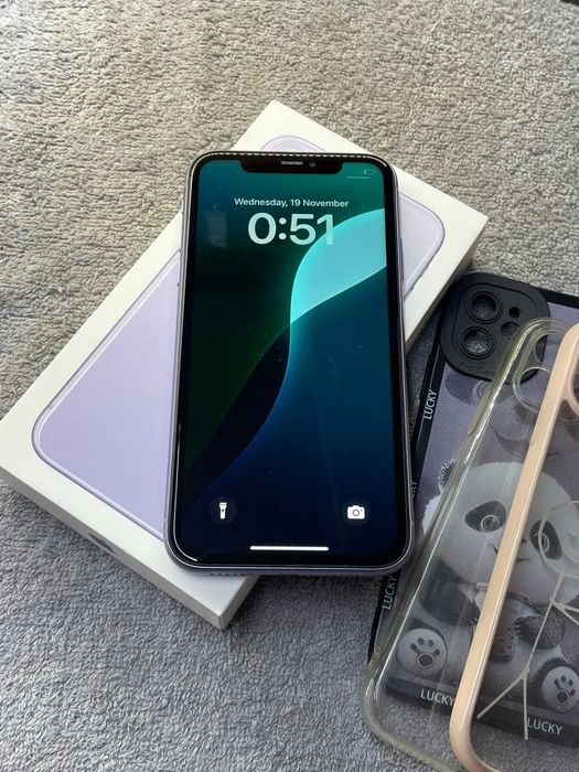 Iphone 11 64gb лилав без забележки