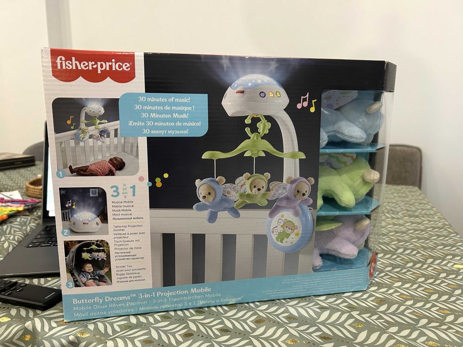 Музикална въртележка Fisher-price