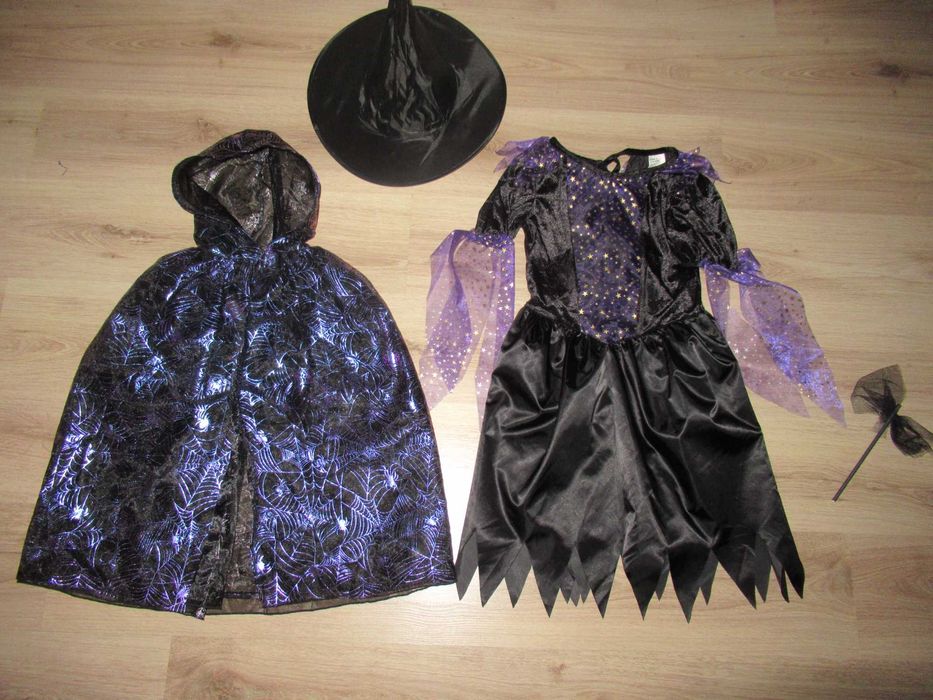 ХЕЛОУИН костюм/ рокля СТРАХОТНА РОКЛЯ с аксесоари--140 номер