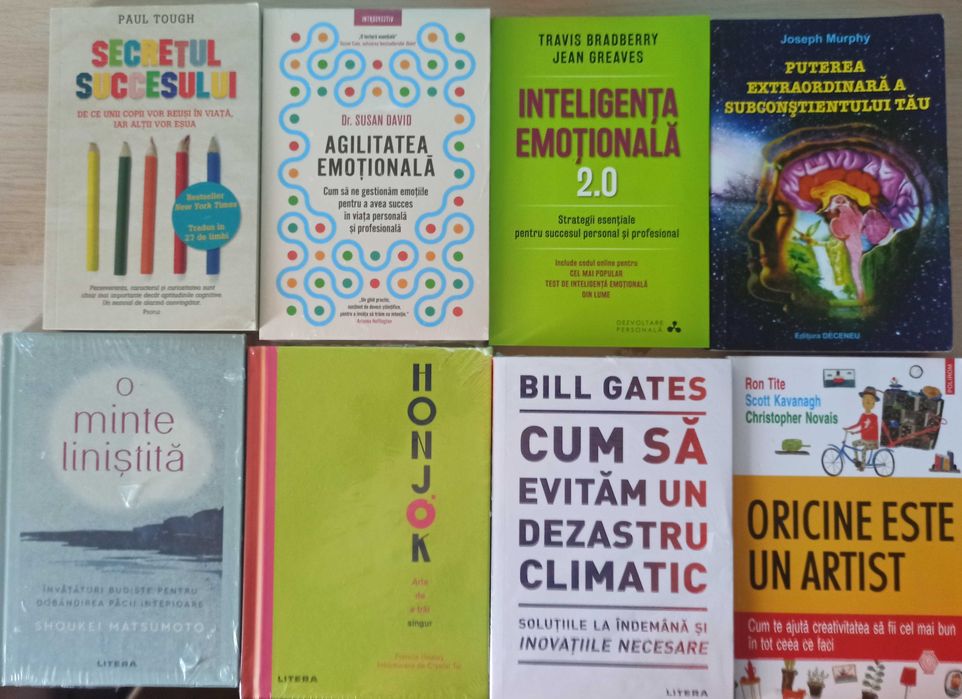 Carti economie, dezvoltare personala, psihologie, non-fictiune