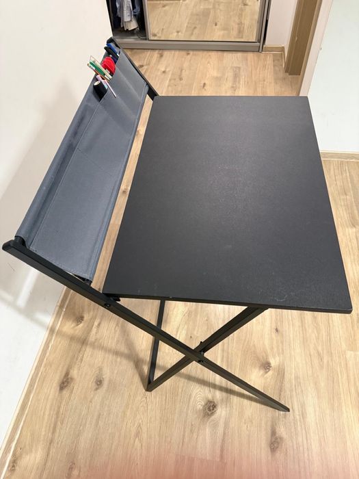 Birou pliabil negru