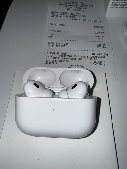 Airpods Pro 2 “originale cu bon”