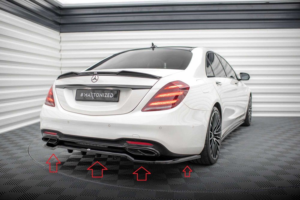Pachet Body kit tuning Mercedes S Class W222 AMG-Line 2017-2020 v4