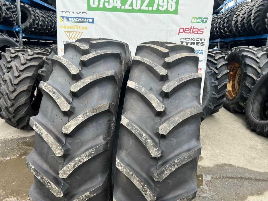 Anvelope radiale noi 480/70 R34 pentru tractor spate cu garantie