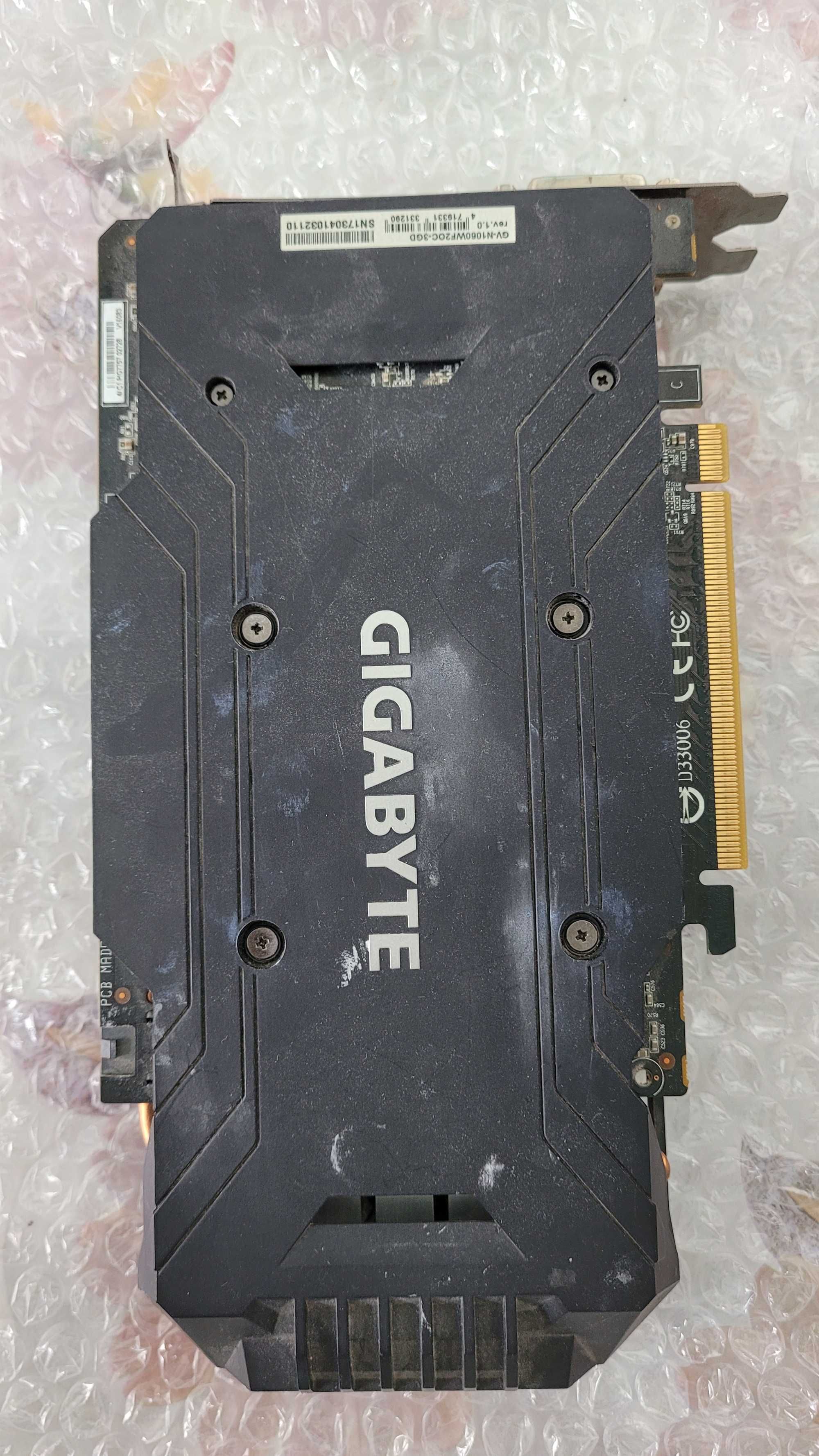 gigabite GTX1060 3gb