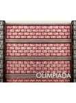 Gard beton prefabricat, bca, boltari model G06 - pavele-garduri.ro