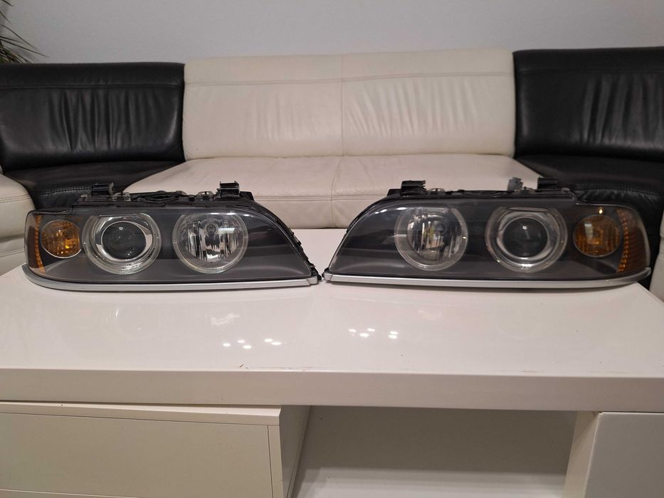 set  faruri xenon originale BMW Seria 5 E39 LCI  1995 - 2003