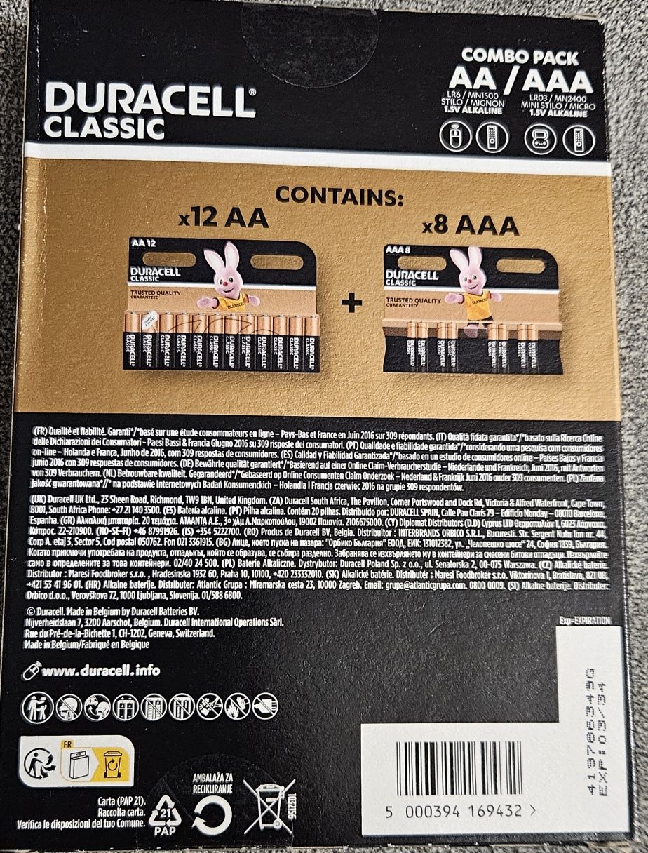 Baterii Duracell