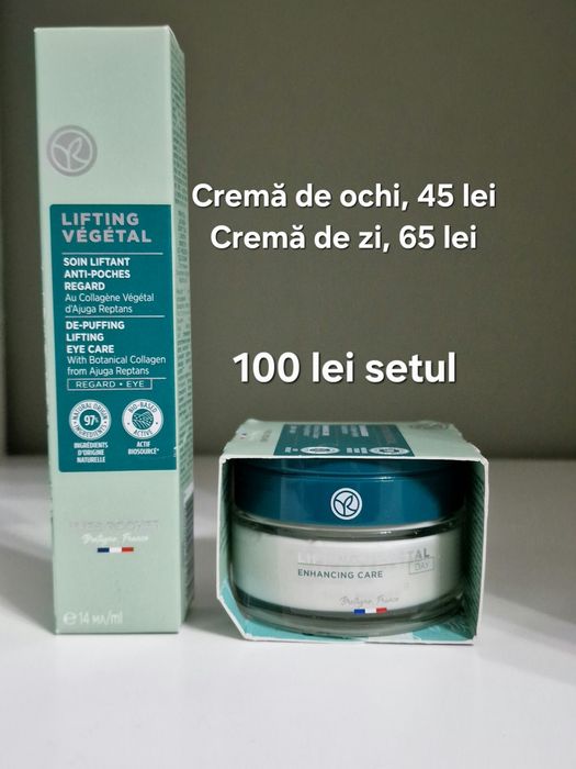 Crema si ser Yves Rocher Lifting/Lift Pro Coll/Hydra Vegetal, Elixir B