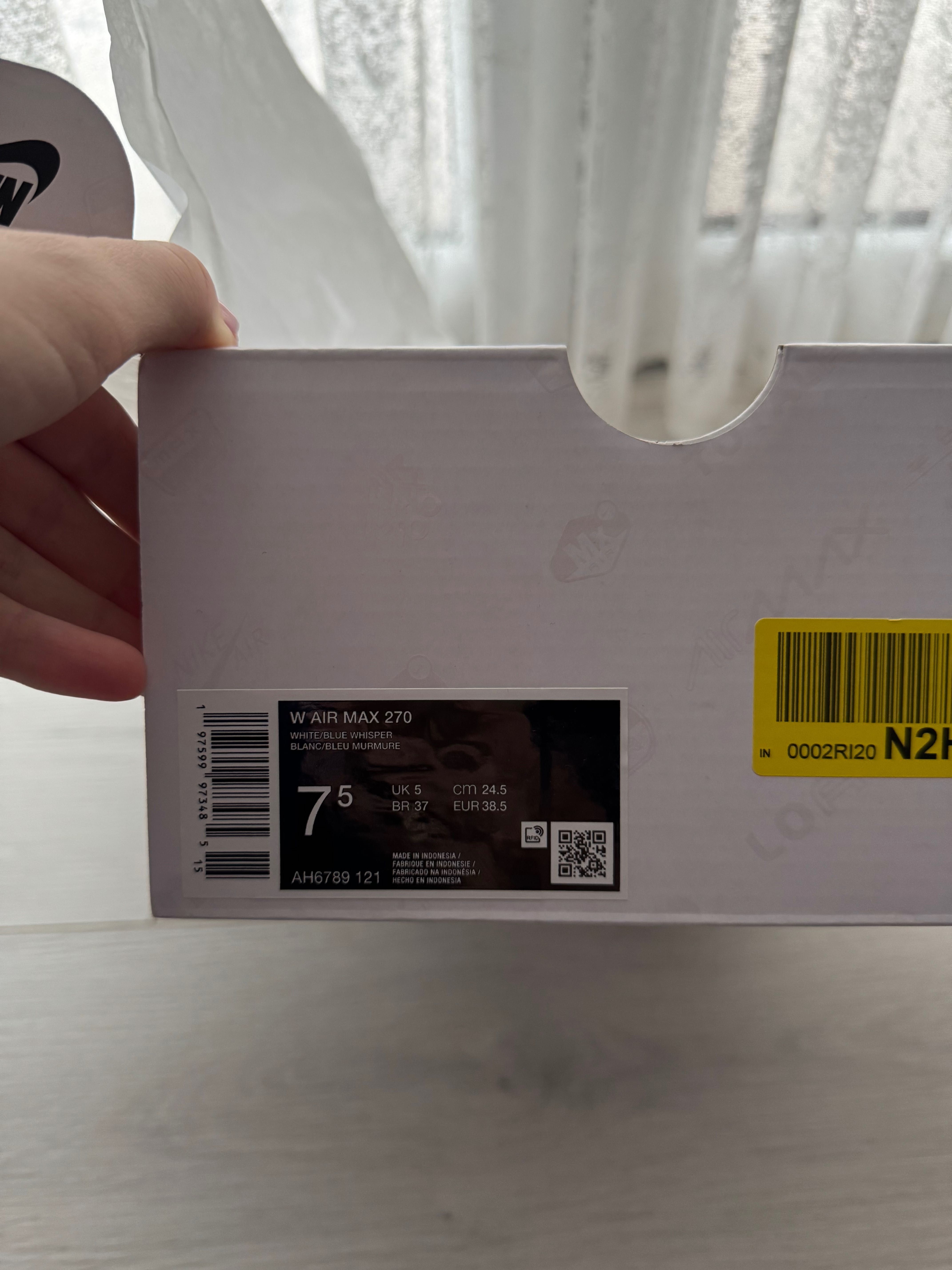 Nike air max 270 / размер: 38.5