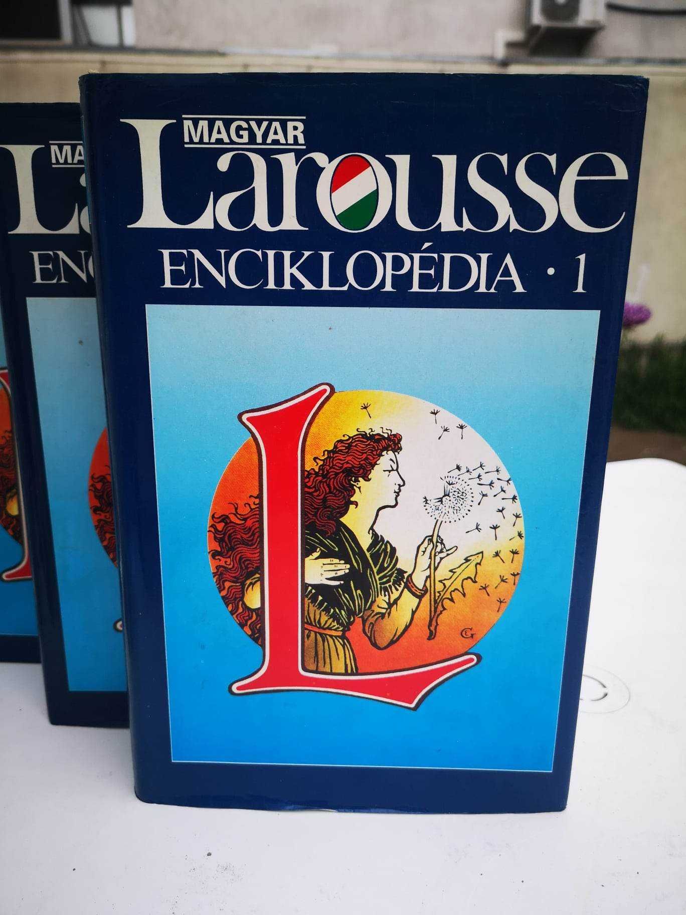 Enciclopepidii Larousse Magyar enciklopedia. 3 volume full! Raritate!