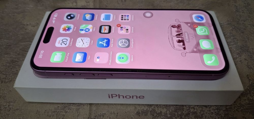 Vand iPhone 16 Plus 128GB Roz