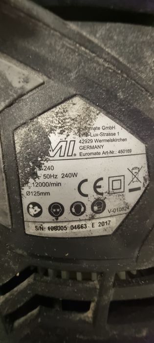 Ексцентричен шлайф CMI 240w