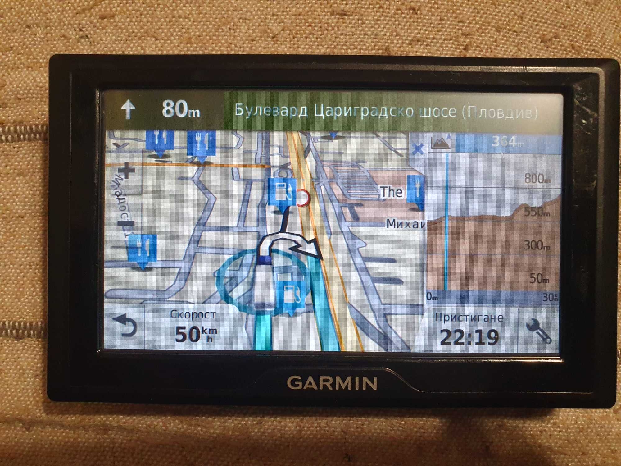 Навигация Гармин за камион, GARMIN dezl  + карта на ЕВРОПА 2024.20