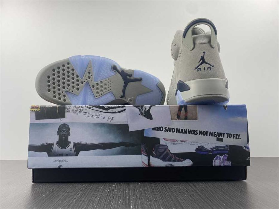 Нови мъжки маратонки Nike Air Jordan 6 Retro ‘Georgetown’ grey