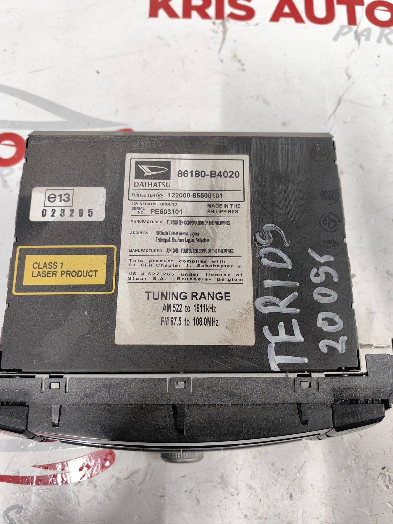 CD radio / player Daihatsu Terios 2009 / Дайхатсу Териос 2009г