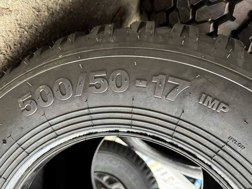 Anvelope 500/50-17 noi cu 18 pliuri marca OZKA pentru balotiera