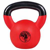 Kettlebell din fier cauciucat 16 kg