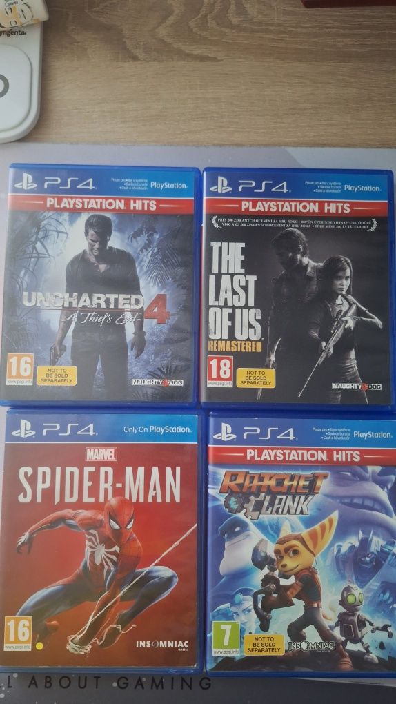 Vand Jocuri De ps4 Spiderman Uncharted4 si mai multe