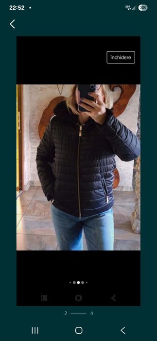 Geaca iarna BSB cu 2 fețe