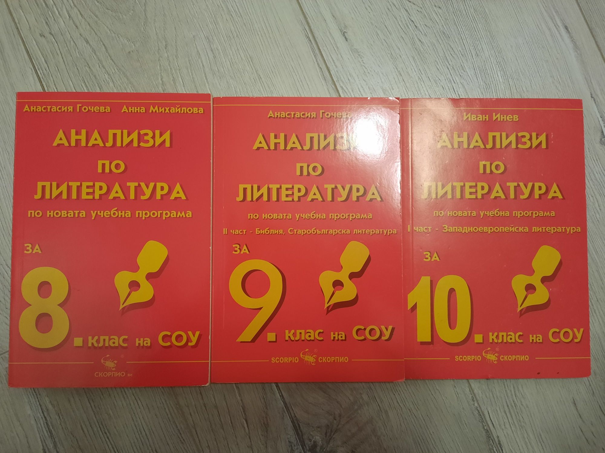 Български език и литература за 7, 8, 9, 10, 11 и 12 клас