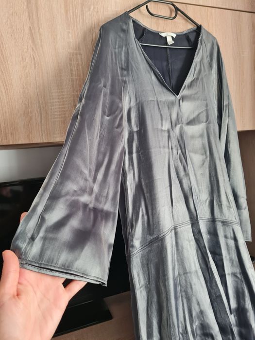 Rochie H&M vara subtire-metalizata
