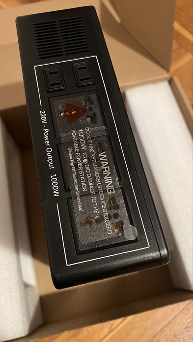 1kw 781wh EAsun Преносима зарядна станция генератор за къмпинг и риба