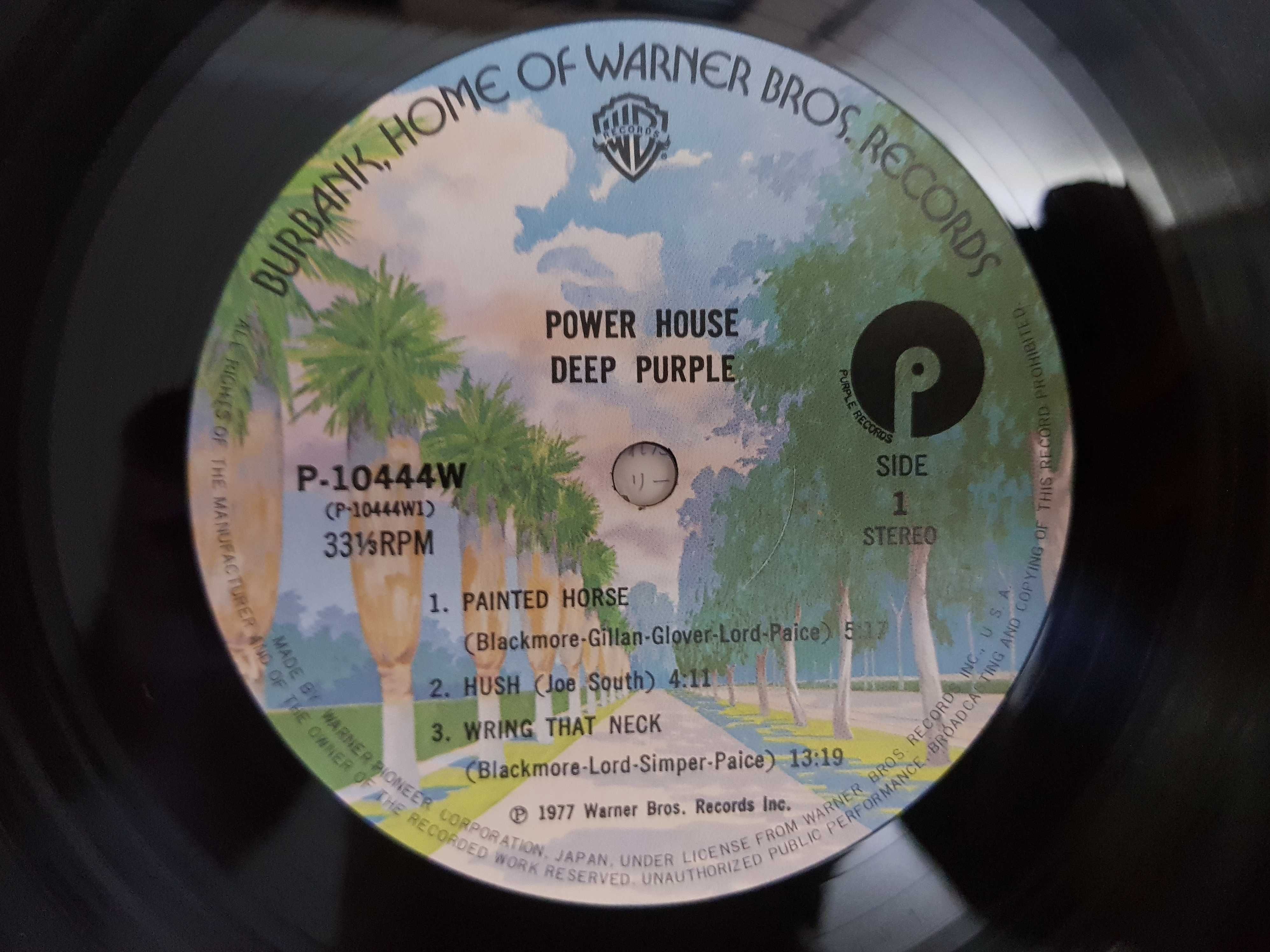 Виниловая пластинка Deep Purple –  Powerhouse (пр-во Япония, 1977)