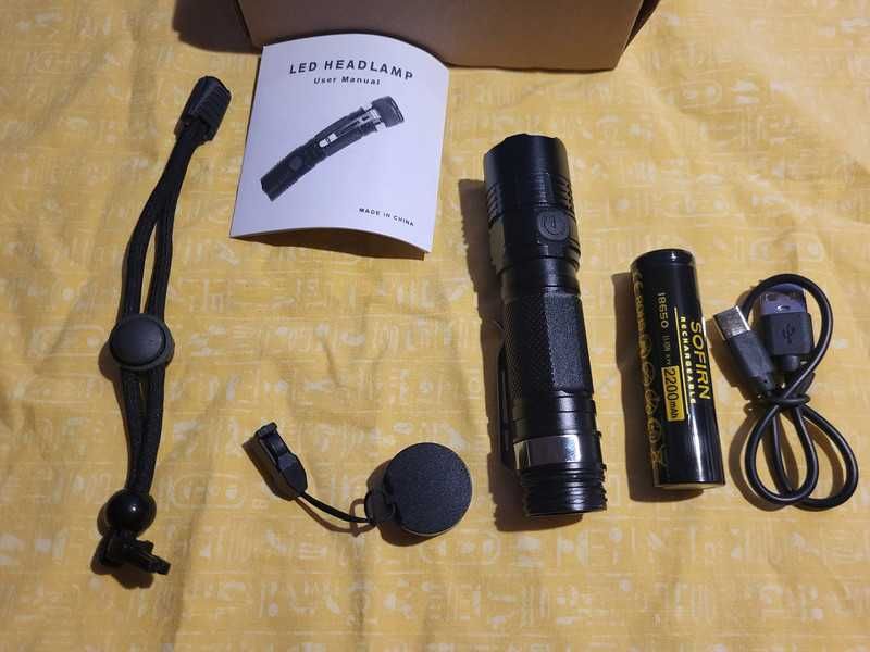 Lanterna Sofirn S11C cu baterie reincarcabila