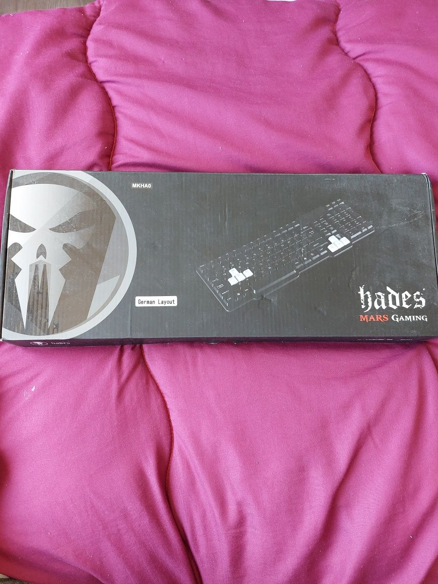 Геймърска клавиатурата hades Mars Gaming