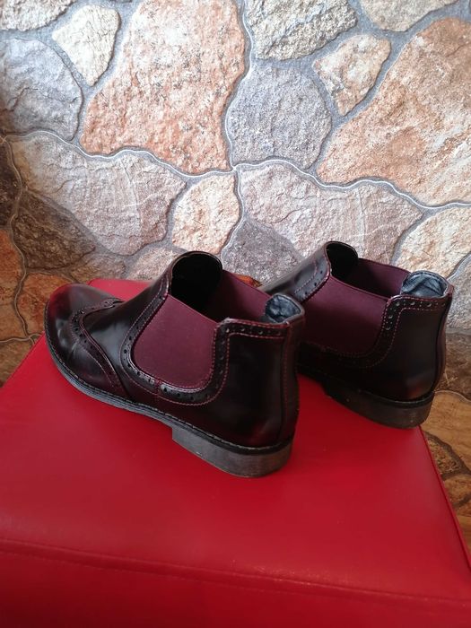 Pantofi 41, vișiniu închis