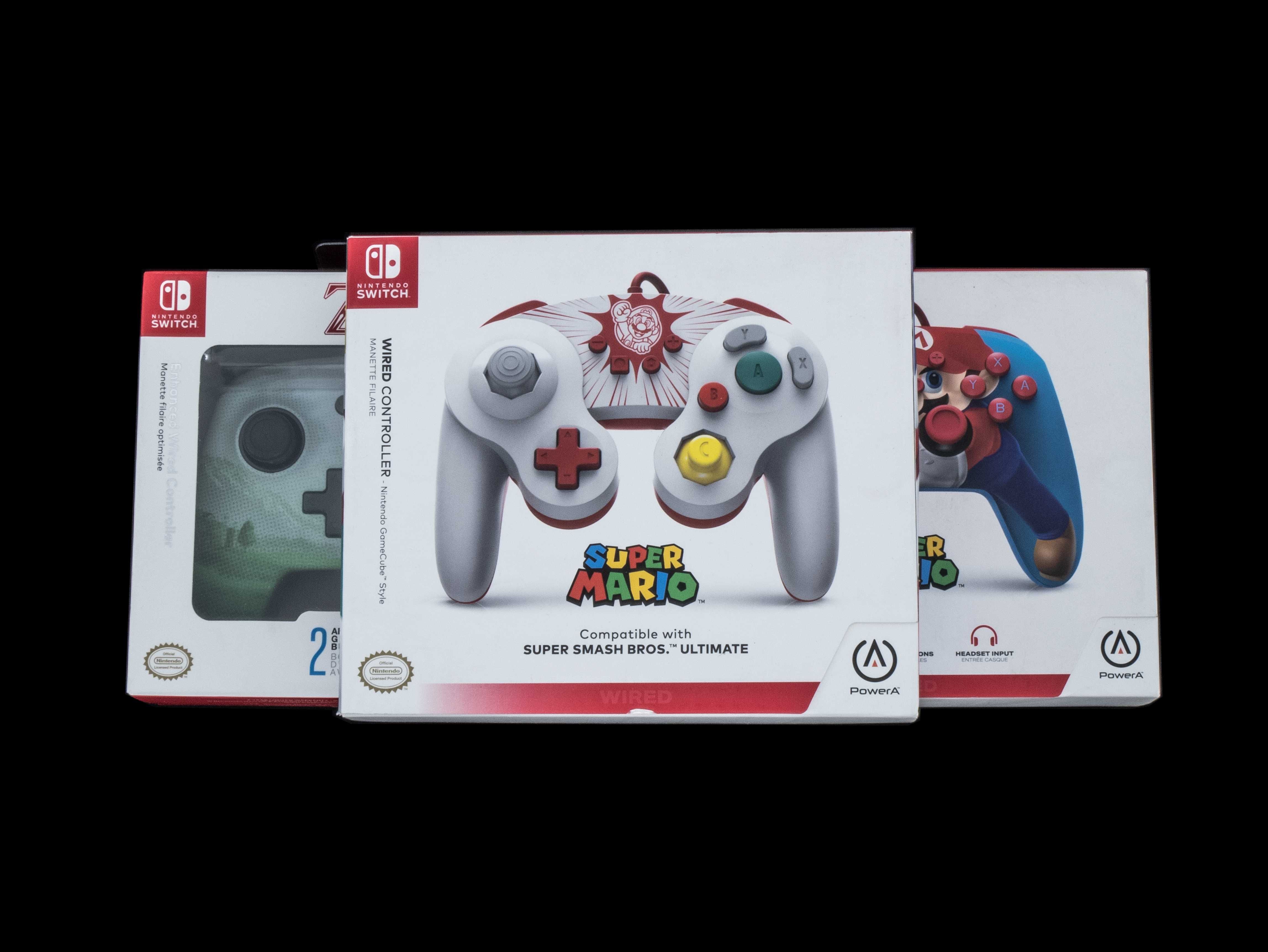 Controller cu fir Nintendo Switch / Super Mario / Zelda / NOI sigilate