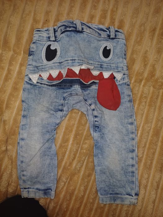 Дънки 9/12 месеца 80 см