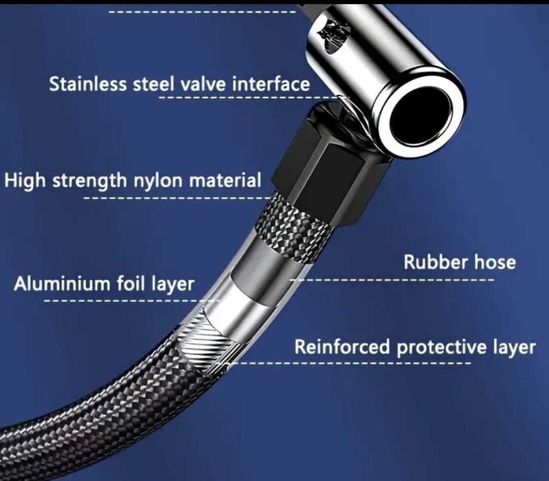 Compresor auto digital wireless  / pompa aer portabil baterie 3600mAh