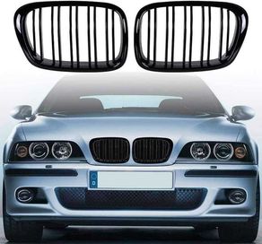 Бъбреци/решетки за БМВ Е39 BMW Е39 Черен гланц - Двойни М дизайн