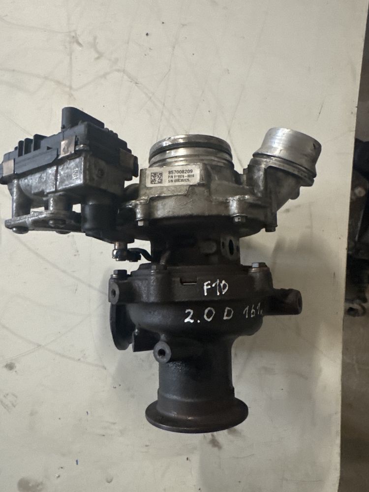 Турбина бмв ф10 2.0 161 кс Turbo bmw f10 2,0 161 hp 12-18г