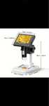 Microscop Digital 4.3 inch ,zoom 1-1000X,rezolutie 1080P,NOU