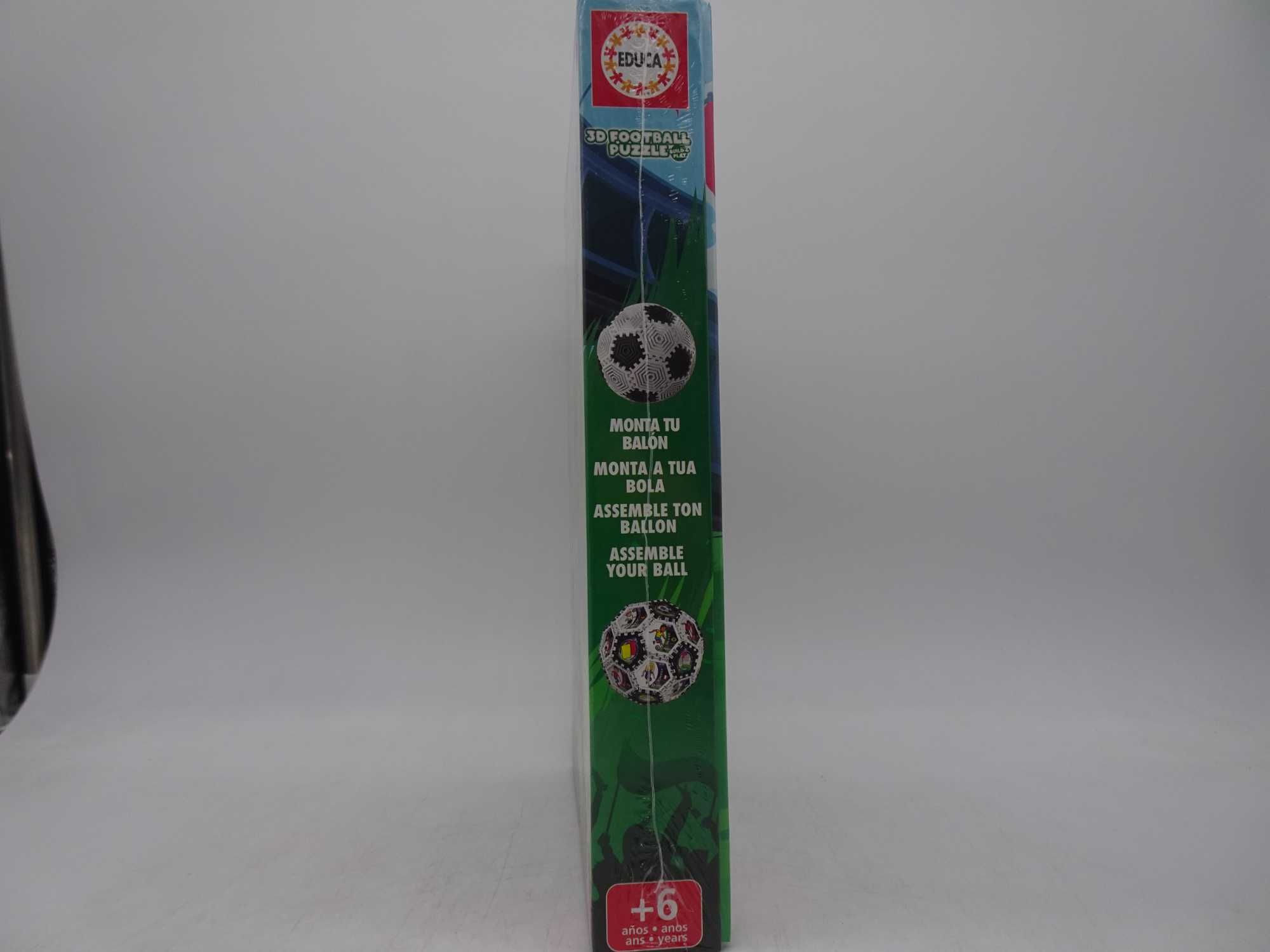 Puzzle, Educa, Minge de fotbal 3D, 32 piese