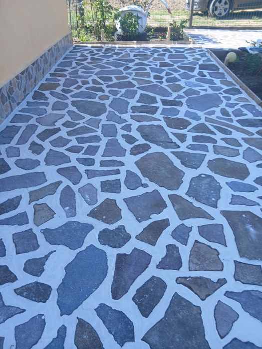 Lucrări Pavaje piatra naturala decorativa