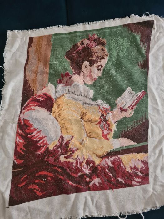 Гоблен - Момичето с книгата