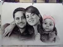 Desene realiste copii, familie, animale – portrete la comandă