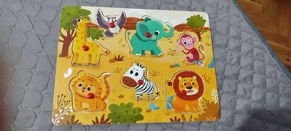 Детски дървени пъзели
