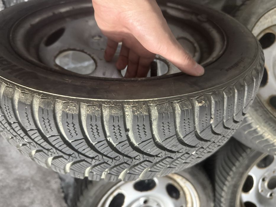 Jante de tabla cu anvelope de iarna smart fortwo