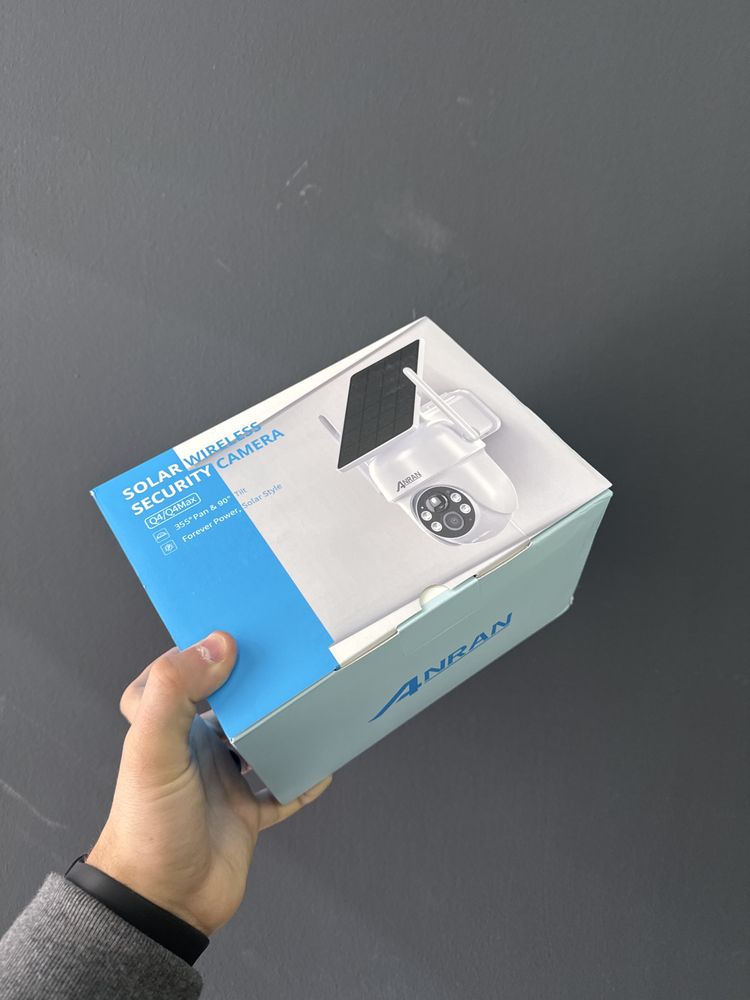 Camera de supaveghere ANRAN Q4/Q4 Max / cu panou solar / Sigilata