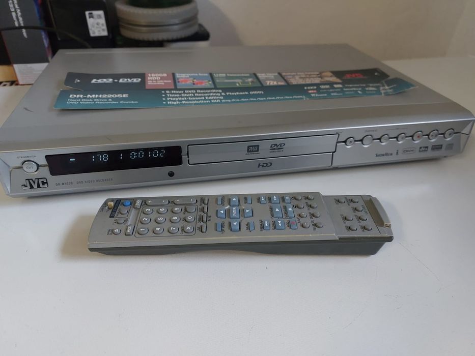 JVC DVD HDD rewriter DR MH220